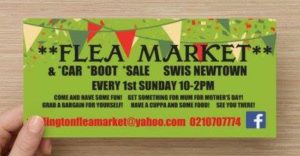 Wellington Flea Market Sale Flyer