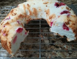 Cranberry Angel Food Cake