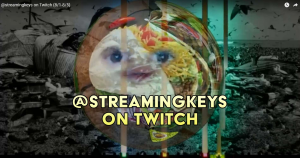 streamingkeys on Twitch dressed as a taco
